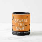 Haunted Halloween Huis Vampier Bat Black Cat Mok (Midden)