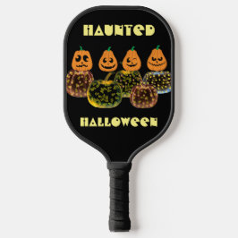 Haunted Halloween Jack O Lantern Herfst Pumpkins Pickleball Paddle