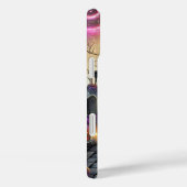 Haunted Halloween Mansion Glow Phone Case (Achterkant / Rechts)