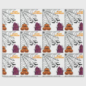 Haunted Halloween Night Cadeaupapier (Vlak)