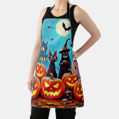 Haunted Halloween Night Design Schort (Insitu)