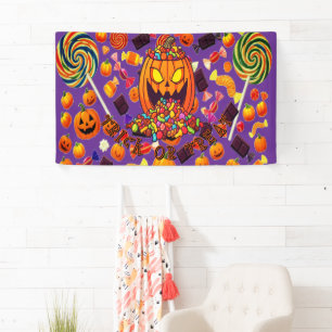 Haunted Halloween Party Banner