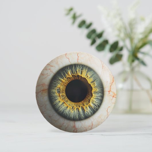 👁️Haunted Halloween Party! Kaart (Staand voorkant)