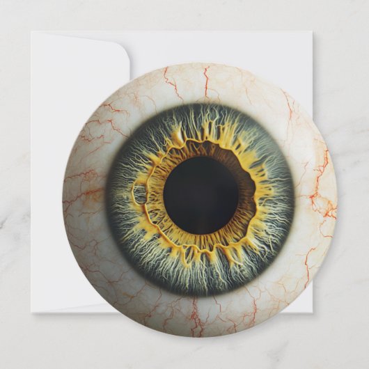 👁️Haunted Halloween Party! Kaart (Voorkant)