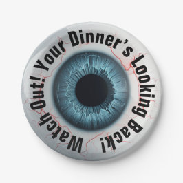 👁️Haunted Halloween Party! Papieren Bordje