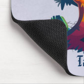 Haunted Halloween Pumpkin Head Scarecrow Spooky Muismat (Hoek)