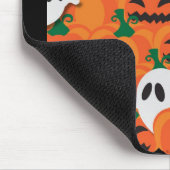 Haunted Halloween Pumpkin Patch Ghosts Muismat (Hoek)