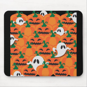Haunted Halloween Pumpkin Patch Ghosts Muismat