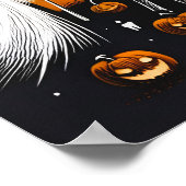Haunted Halloween Scene Poster (Hoek)