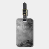 Haunted Halloween Sky met Ravens Bagagelabel (Voorkant verticaal)