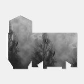Haunted Halloween Sky met Ravens Party Favor Box Bedankdoosjes (Uitgevouwen)