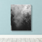 Haunted Halloween Sky Wrapped Canvas (Insitu (Houten vloer))