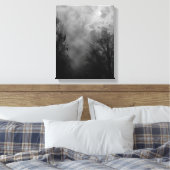 Haunted Halloween Sky Wrapped Canvas Afdruk (Insitu (Slaapkamer))