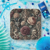 Haunted Harmonics – Gothic Victorian  Papieren Bordje (Feest)