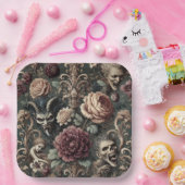 Haunted Harmonics – Gothic Victorian  Papieren Bordje (Feest)