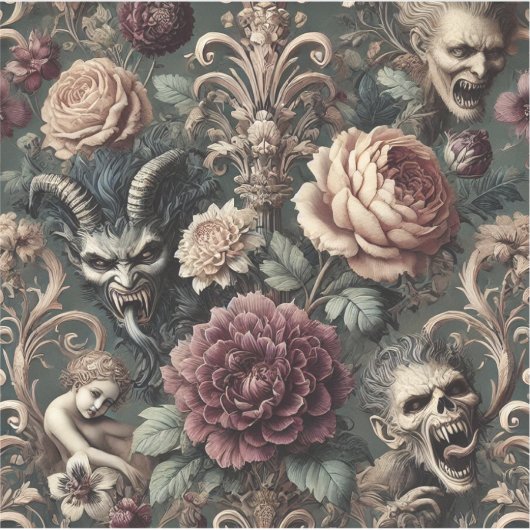 Haunted Harmonics – Gothic Victorian  Sticker (Voorkant)