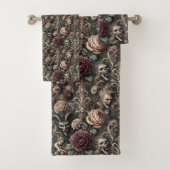 Haunted Harmonics - Gotisch Victoriaans Bad Handdoek (Insitu)