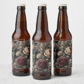 Haunted Harmonics - Gotisch Victoriaans Bier Etiket (Flessen)