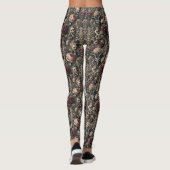 Haunted Harmonics - Gotisch Victoriaans Delirium Leggings (Achterkant)