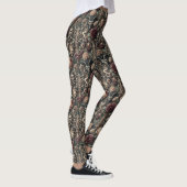 Haunted Harmonics - Gotisch Victoriaans Delirium Leggings (Rechts)