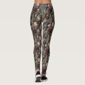 Haunted Harmonics - Gotisch Victoriaans Leggings (Achterkant)