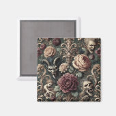 Haunted Harmonics - Gotisch Victoriaans Magneet (Voorkant / Achterkant)