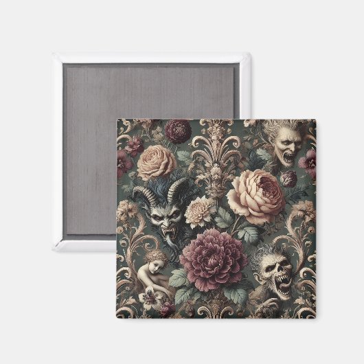 Haunted Harmonics - Gotisch Victoriaans Magneet (Voorkant / Achterkant)