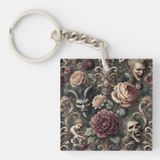 Haunted Harmonics - Gotisch Victoriaans Sleutelhanger (Voorkant)