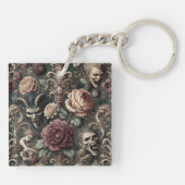 Haunted Harmonics - Gotisch Victoriaans Sleutelhanger (Achterkant)