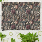 Haunted Harmonics - Gotisch Victoriaans Theedoek (Gevouwen)