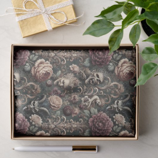 Haunted Harmonics - Gotisch Victoriaans Tissuepapier (Geschenk)