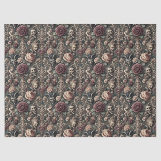 Haunted Harmonics - Gotisch Victoriaans Tissuepapier (Voorkant)