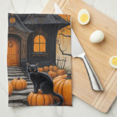 Haunted Harvest Night Theedoek (Quarter Fold)