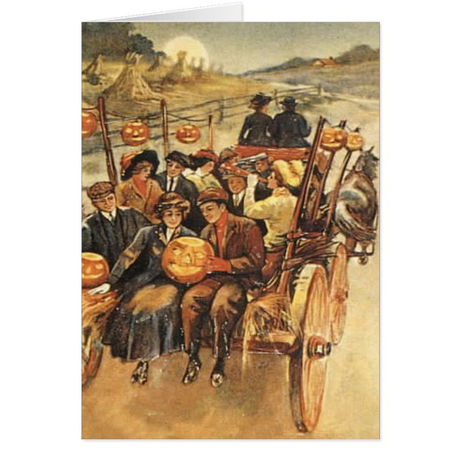 Haunted Hayride Jack O' Lantern Pumpkin Moon (Voorkant)