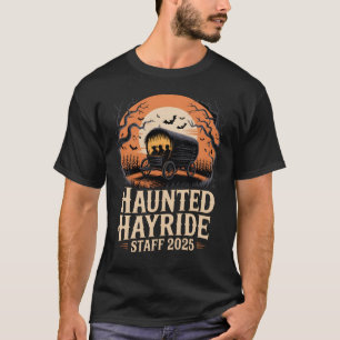 Haunted Hayride Personeel 2025 Haunted Hayride Cre T-shirt