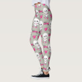 Haunted Heart: Voodoo Doll & Hearts Leggings (Links)