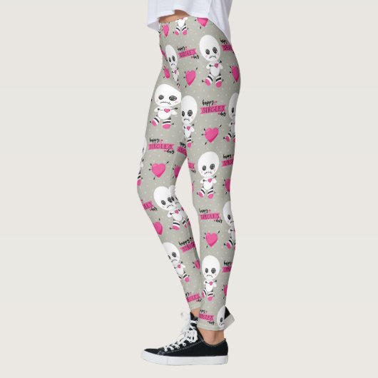 Haunted Heart: Voodoo Doll & Hearts Leggings (Links)