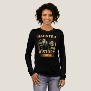 Haunted History Crew Geschiedenis Leraar Hallowe Tri-Blend Shirt
