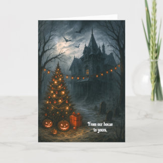 Haunted Holiday Christmas Kaart
