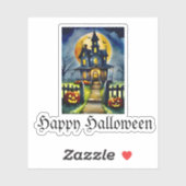 Haunted Hollow & Moon aangekondigd Sticker (Vel)