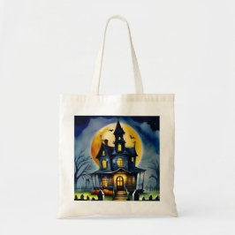 Haunted Hollow & Moon aangekondigd Tote Bag