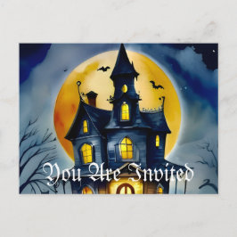 Haunted Hollow & Moon aangekondigd Uitnodiging Briefkaart