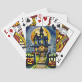 Haunted Hollow & Moon Pokerkaarten (Achterkant)