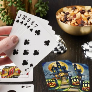 Haunted Hollow & Moon Pokerkaarten