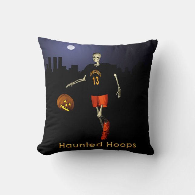 Haunted Hoops Kussen (Voorkant)