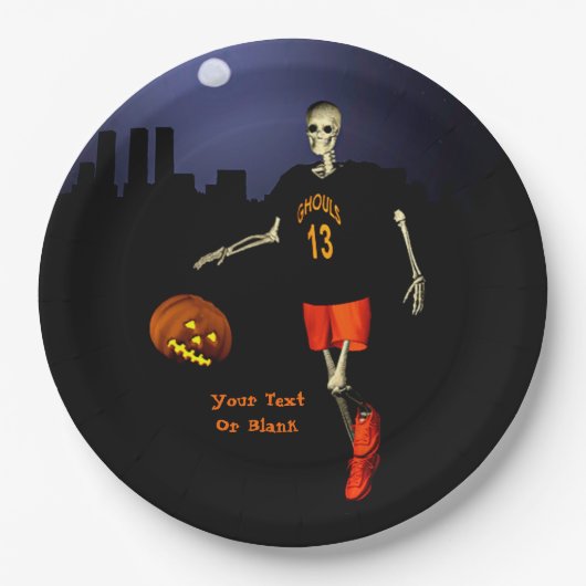 Haunted Hoops Papieren Bordje (Voorkant)