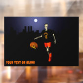 Haunted Hoops Raamsticker (Vel 2)