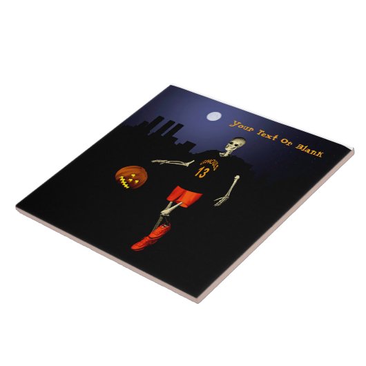 Haunted Hoops Tegeltje (Zijkant)