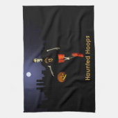 Haunted Hoops Theedoek (Verticaal)