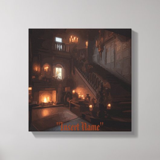 Haunted Horizons Canvas Afdruk (Voorkant)